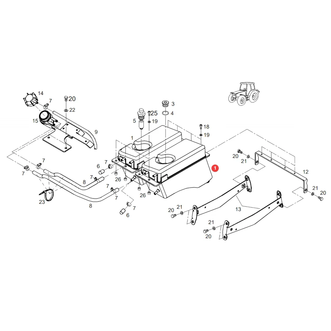 AGCO - F930200051202 - Fendt Ausgleichsbehälter