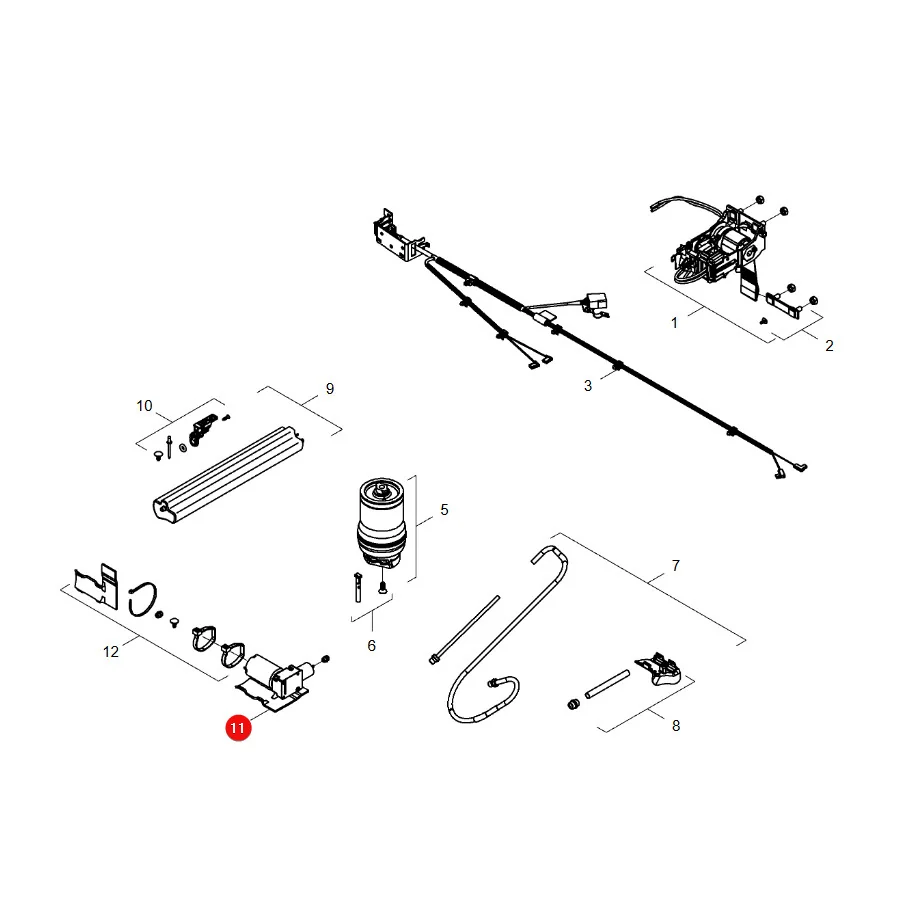 AGCO - F930500030970 - Fendt Sitzfederungskompressor