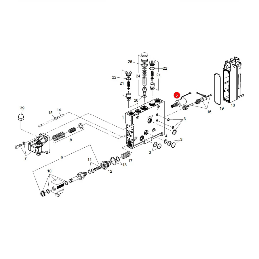 AGCO - F931962030160 - Magnetventil Fendt