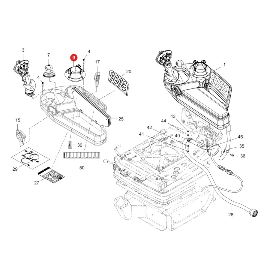 AGCO - F931970160051 - EHR-Steuermodul Fendt