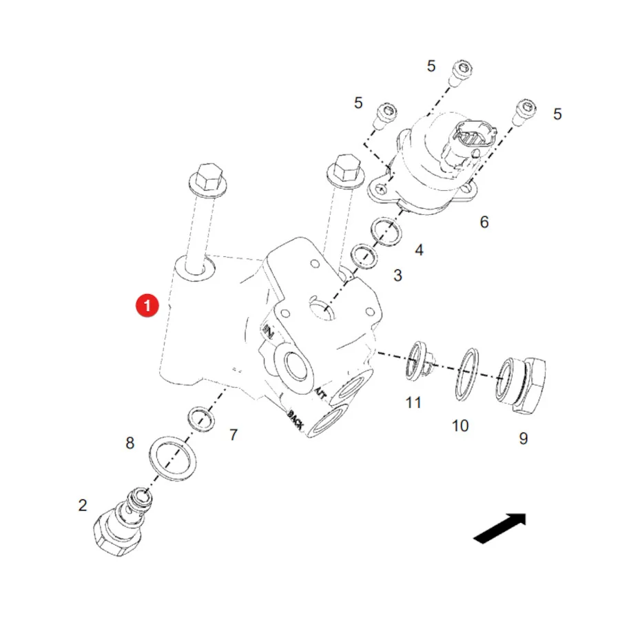 AGCO - F946201710130 - Magnetventil Fendt
