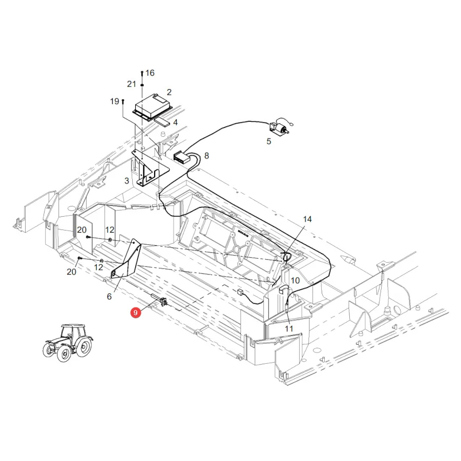 AGCO - G515550070050 - Fendt Temperatursensor