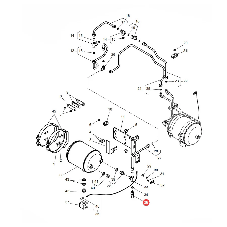 AGCO - G716970020055 - Luftdrucksensor Fendt