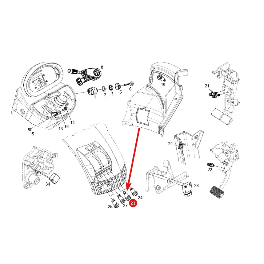 AGCO - G718970010070 - Fendt Hubdruckschalter