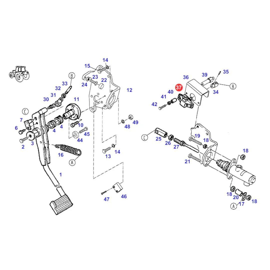 AGCO - G916971020033 - Fendt  Positionssensor