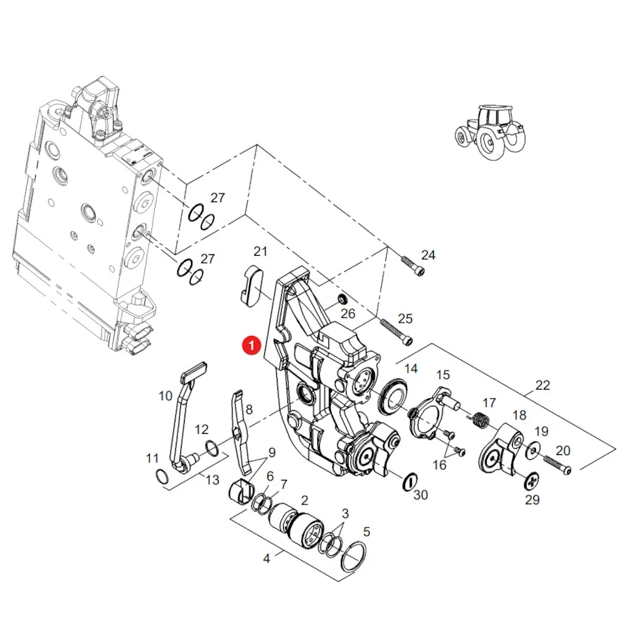 AGCO - G931962020102 - Fendt Schnellkupplungsstecker