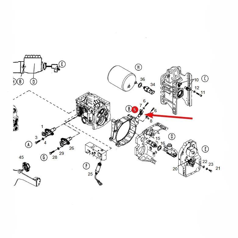 AGCO - G931970020044 - Drehzahlsensor Zapfwelle Fendt