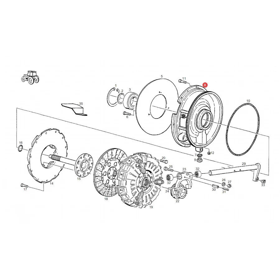 AGCO - H312100100100 - Getriebeölfiltersieb Fendt