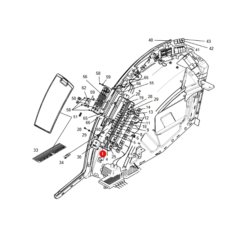 AGCO - H404900020030 - Spannungsunterdrückungs-Elektrorelais 60A Fendt
