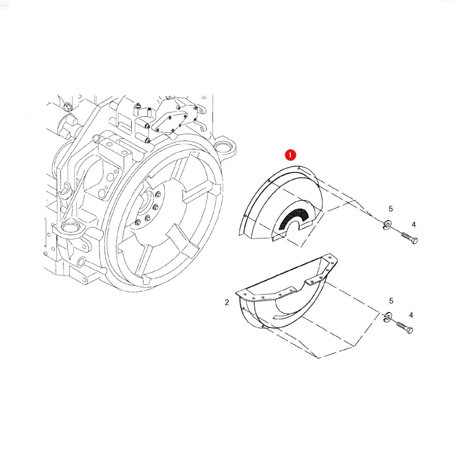 AGCO - H716201010011 - Schwingungsdämpferabdeckung Fendt