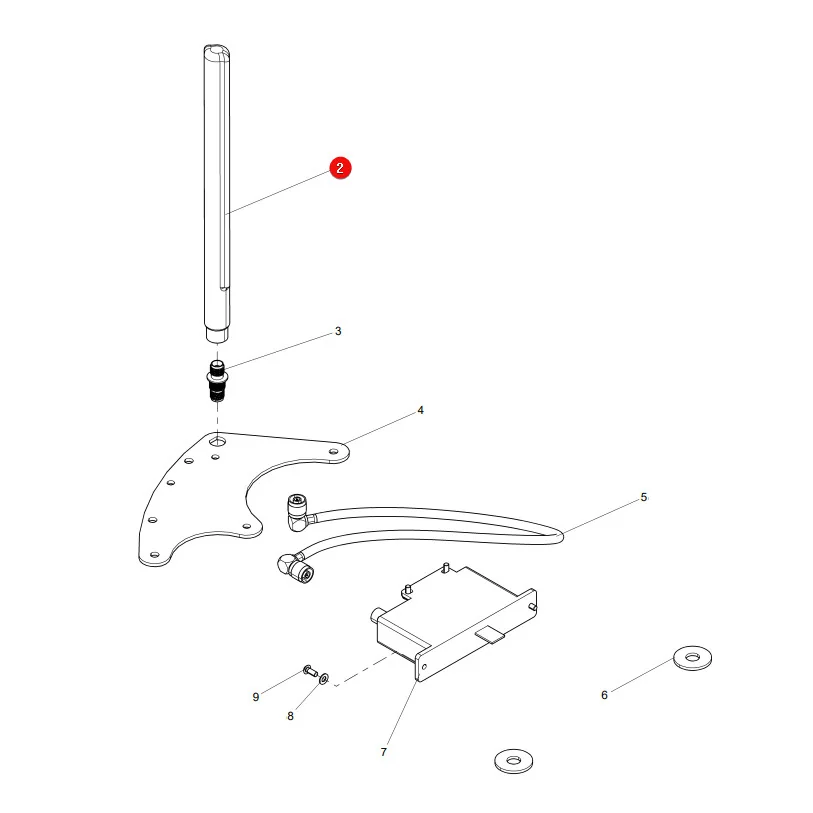 AGCO - H835970190272 - GSM-Antenne Massey Ferguson