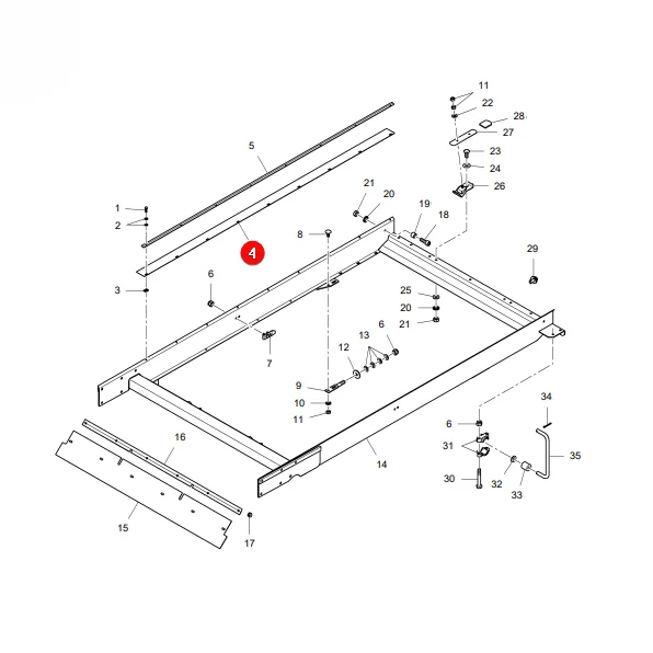 AGCO - LA321834850 - Gummiabdeckung der Sämaschine Massey Ferguson