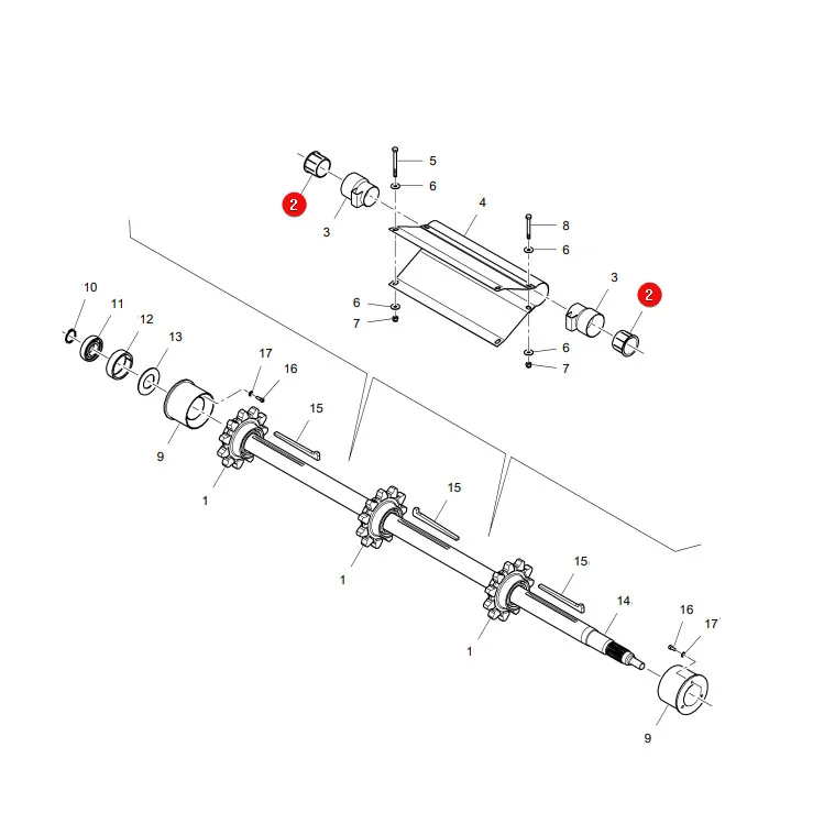 AGCO - LA322225250 - Einstellhülse Massey Ferguson