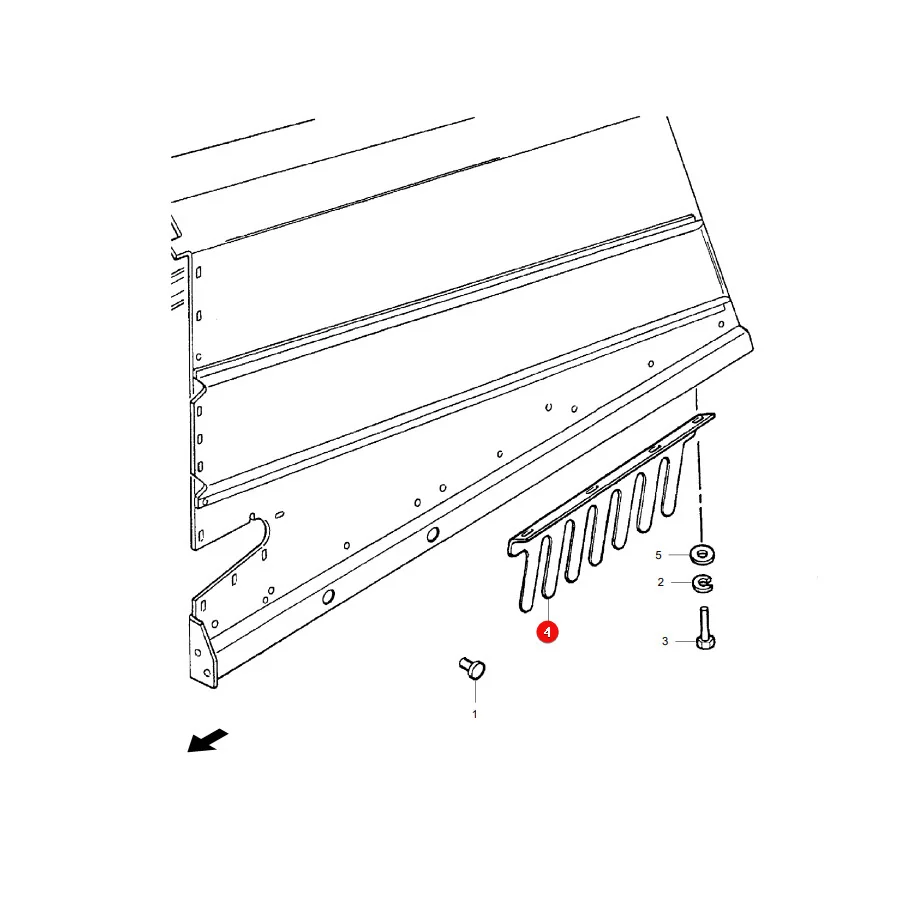 AGCO - LA322342250 - Erntekamm Massey Ferguson