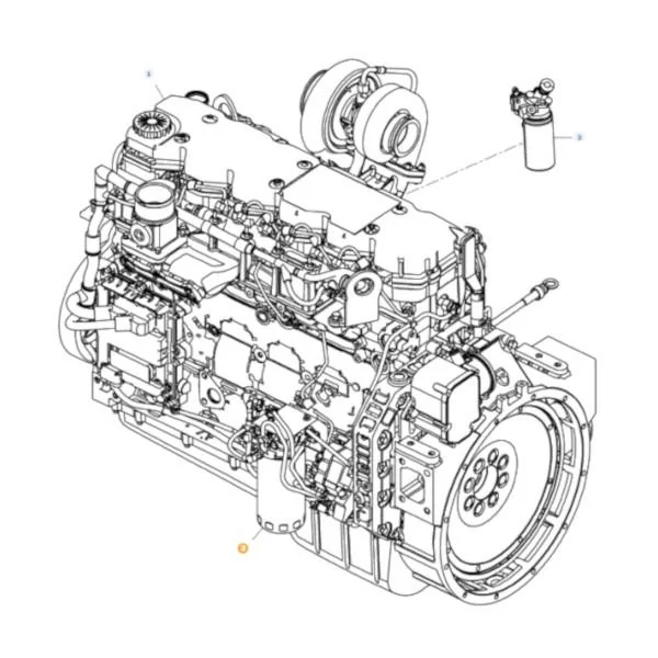 AGCO - LA323017850 - Massey Ferguson  Motorölfilter (Kanister)