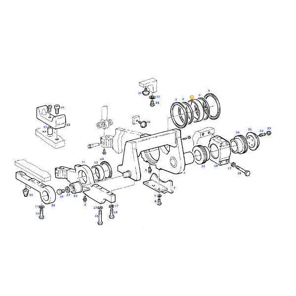 AGCO - U816300110000 - Fendt Vorderachse Metallbuchse