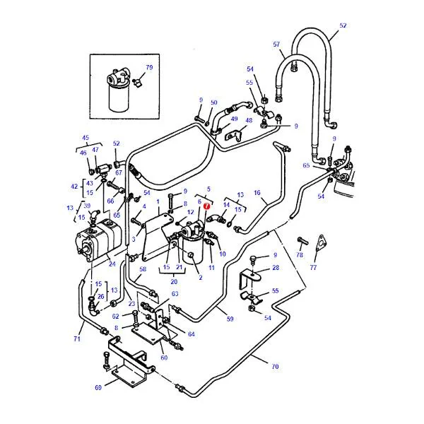 AGCO - V20639610 - Ölfilter Massey Ferguson