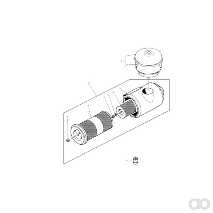 AGCO - V836852235 - Innenraumluftfilter Massey Ferguson