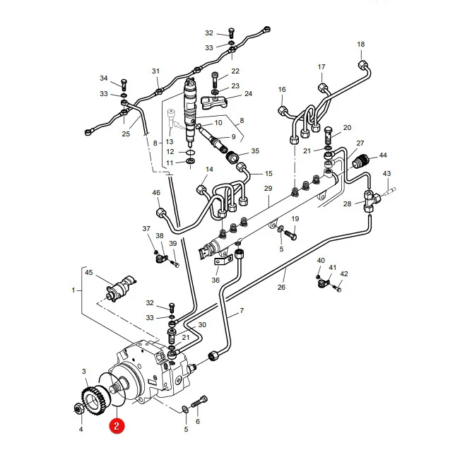 AGCO - V837069147 - Massey Ferguson  Einspritzpumpen-O-Ring