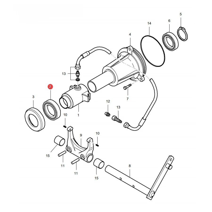 AGCO - VA026007 - Massey Ferguson  Kugellager