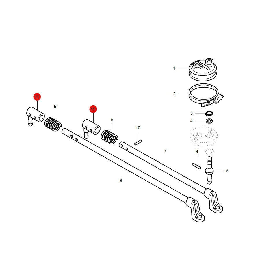 AGCO - VA135353 - Massey Ferguson  Hebel