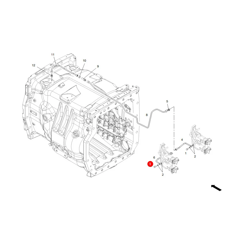 AGCO - X494515200000 - Durchgangsschraube Fendt