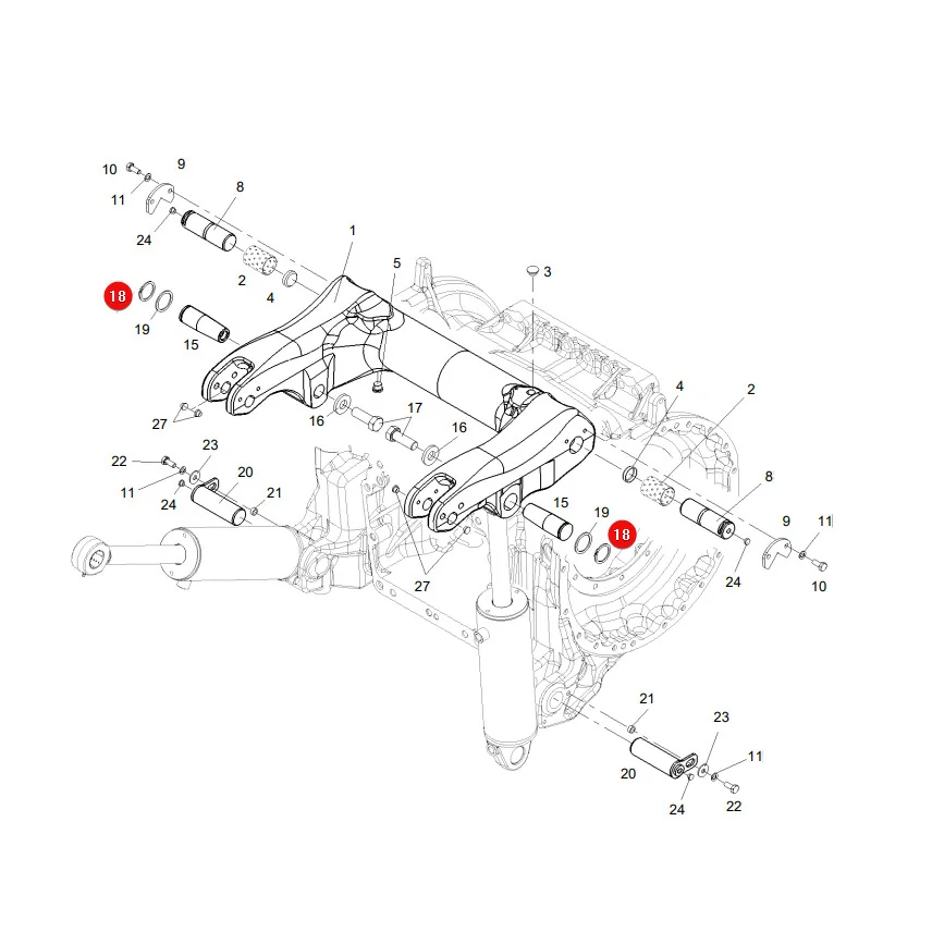 AGCO - X530207872000 - Massey Ferguson Hub-O-Ring
