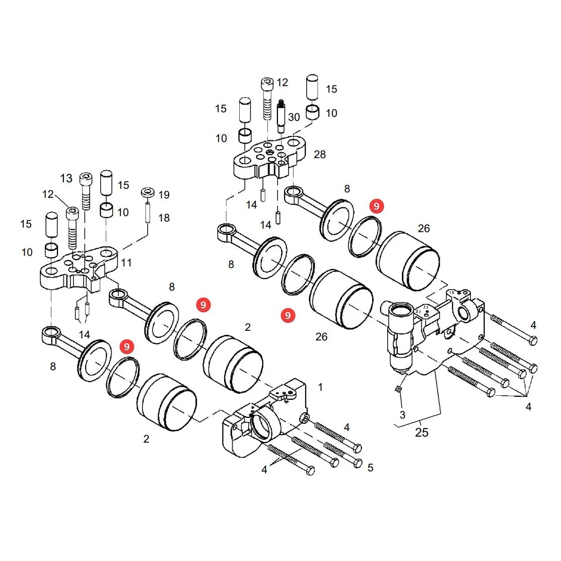 AGCO - X547502700000 - Massey Ferguson Dichtring