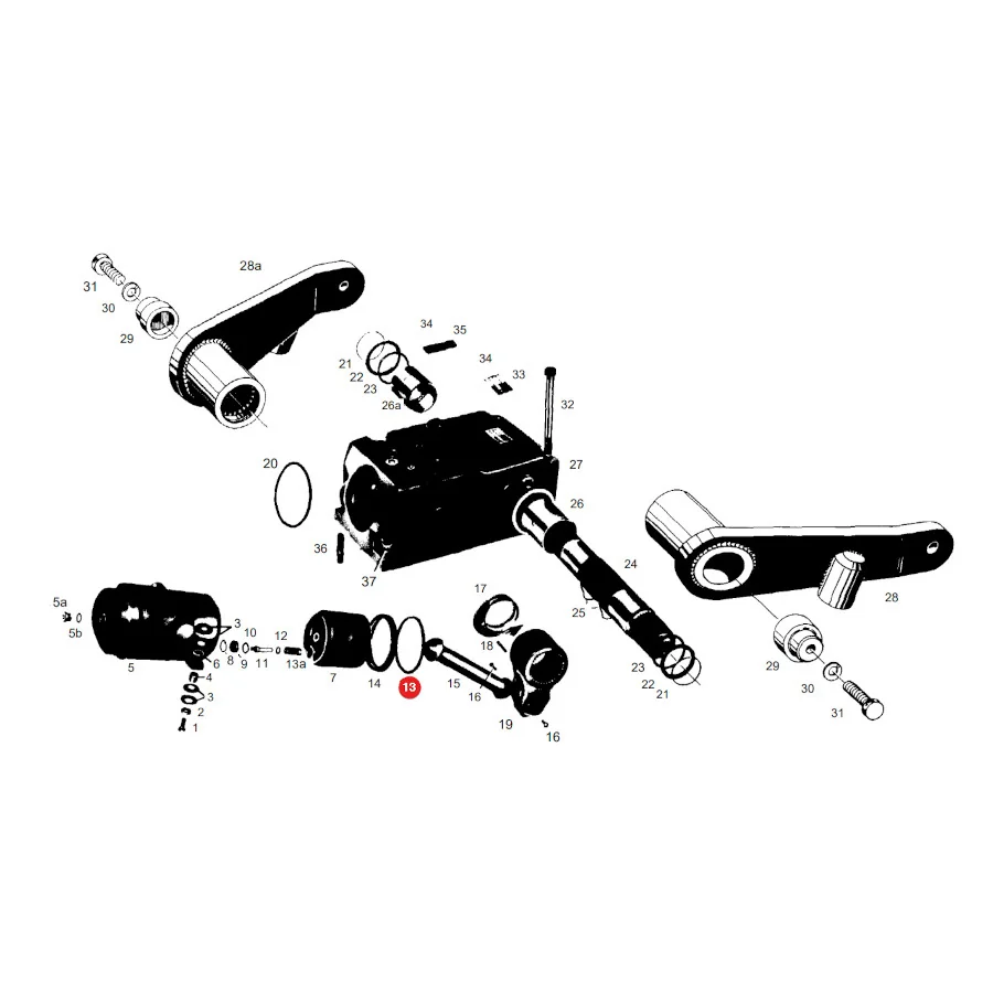 AGCO - X548037745000 - Fendt Hubkolbenring