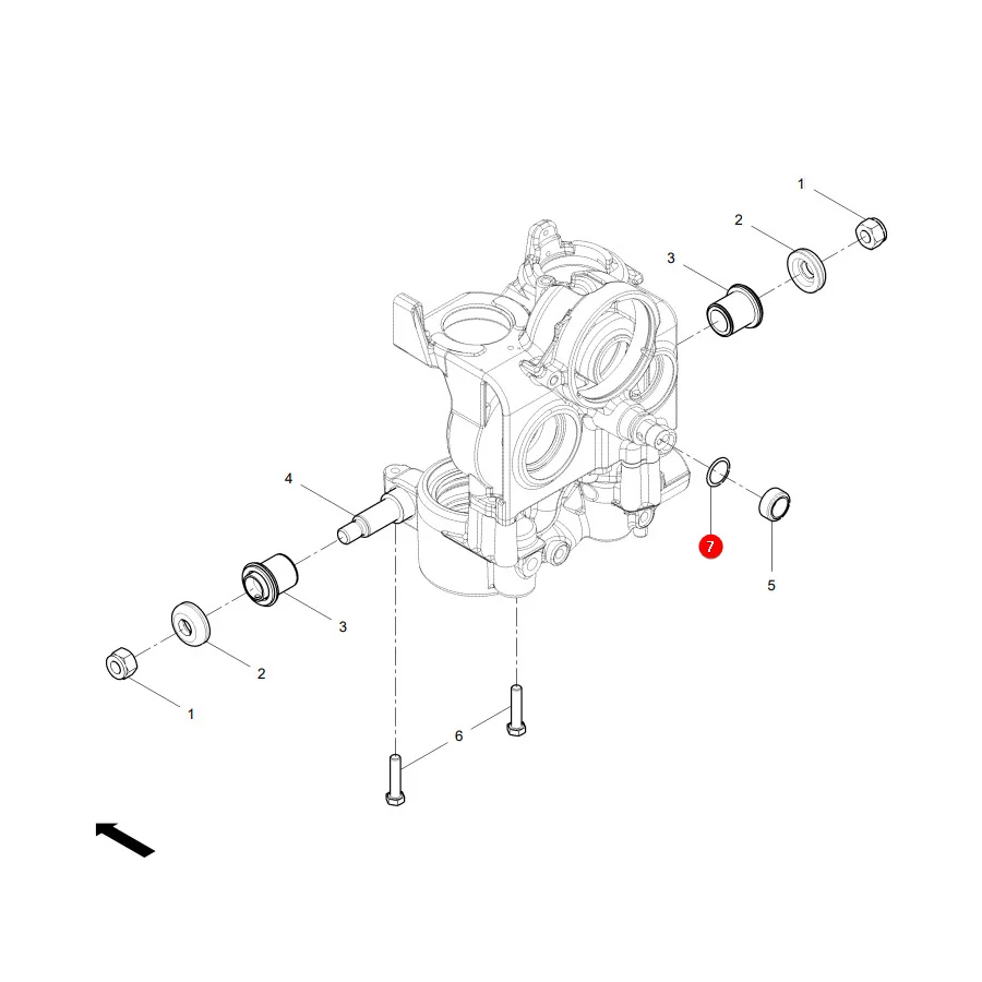 AGCO - X548887200000 - Fendt Getriebe-O-Ring