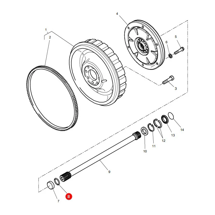 AGCO - X548892900000 - O-Ring Kupplung Massey Ferguson