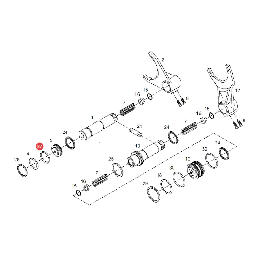 AGCO - X548901066000 - O-Ring Zapfwelle Massey Ferguson