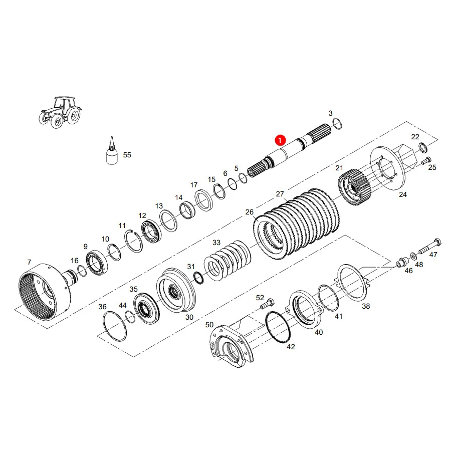 AGCO - X548926802000 - Fendt Zapfwellen-O-Ring