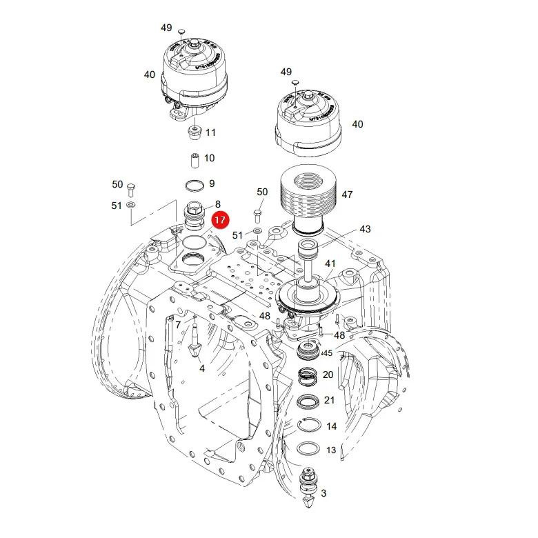 AGCO - X548951100000 - O-Ring Massey Ferguson