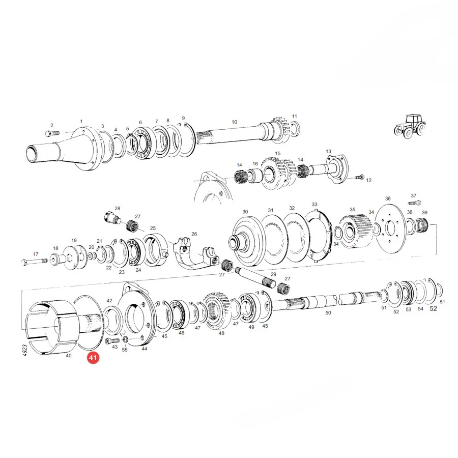 AGCO - X549027001000 - Fendt Zapfwellen-O-Ring