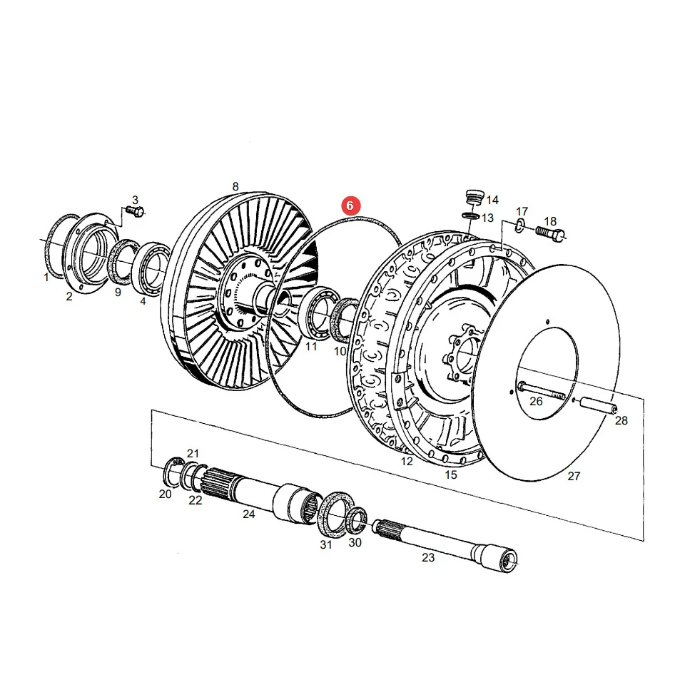 AGCO - X549046900000 - Fendt Turbokupplungs-O-Ring