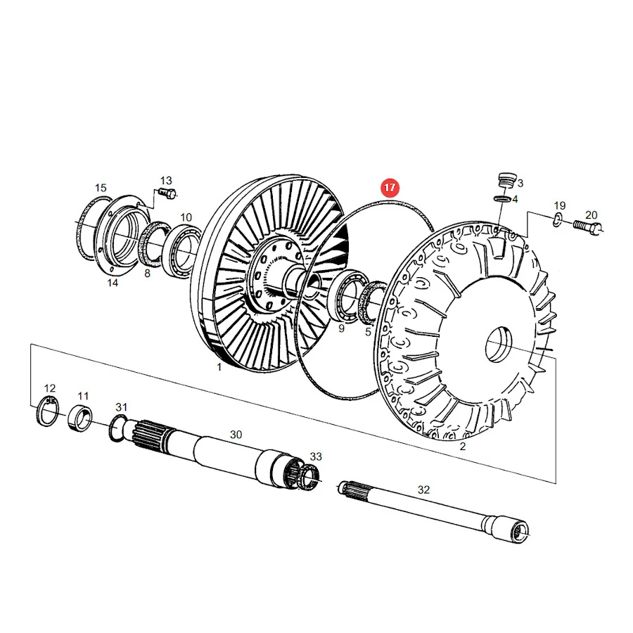 AGCO - X549047900000 - Fendt Turbo-Kupplung O-Ring