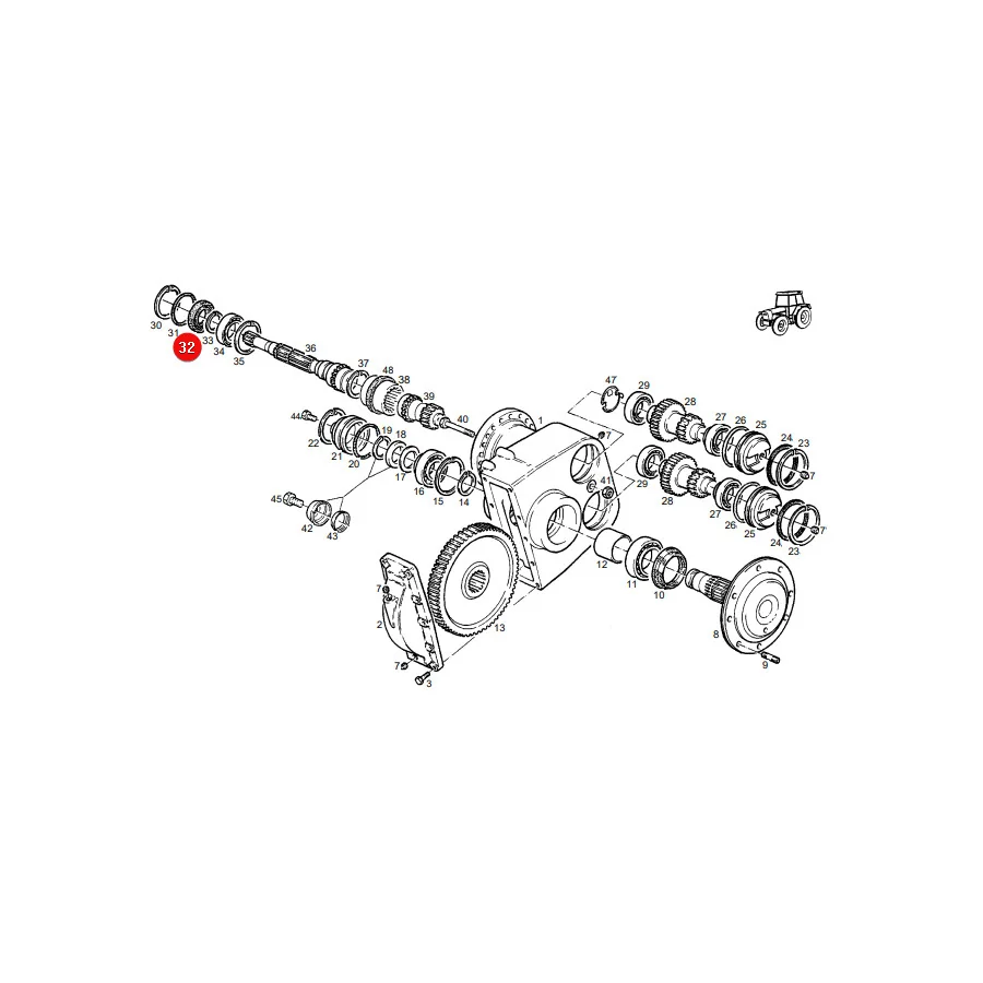 AGCO - X550128201000 - Simmerring Fendt