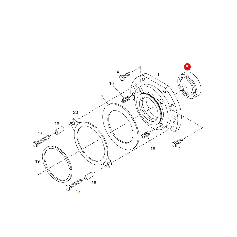 AGCO - X605511311001 - Lager 6210 C3 Fendt