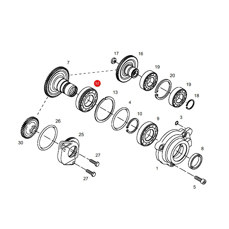 AGCO - X606106001000 -  Lager 6011 Fendt