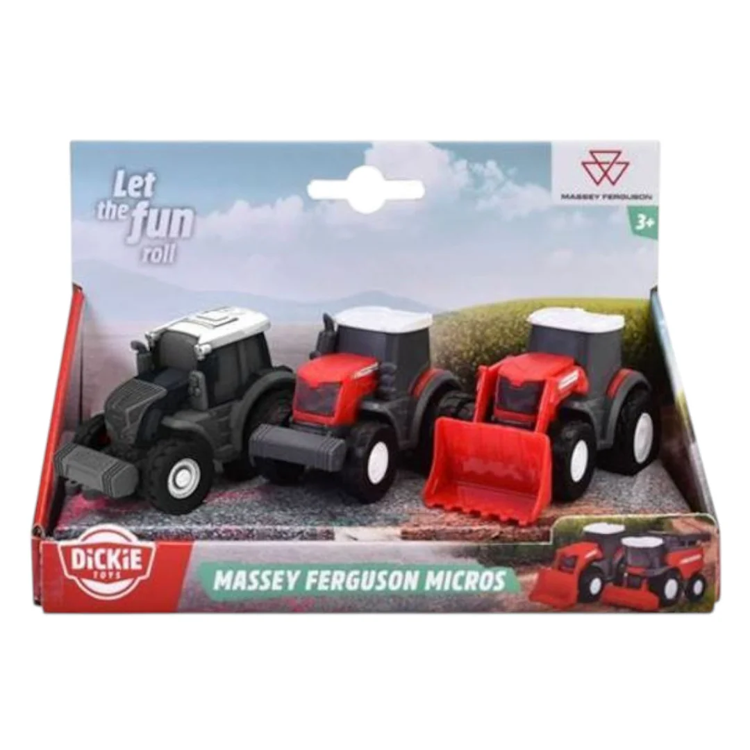 Agco - X993172401000 - Set mit 3 Mikromodellen Massey Ferguson