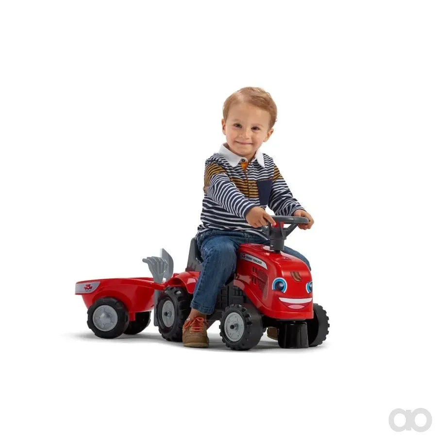 Agco - X993361900241 - Massey Ferguson Traktor mit Anhänger und Zubehör