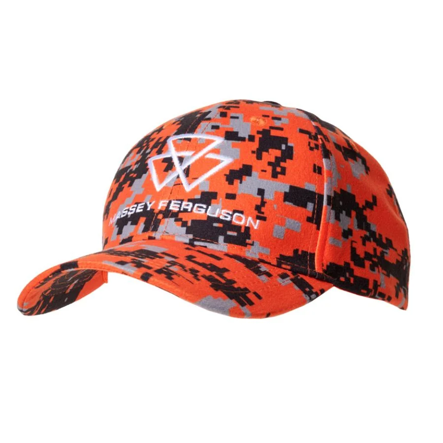 Agco - X993642502000 - Orange Pixel-Jagdmütze Massey Ferguson