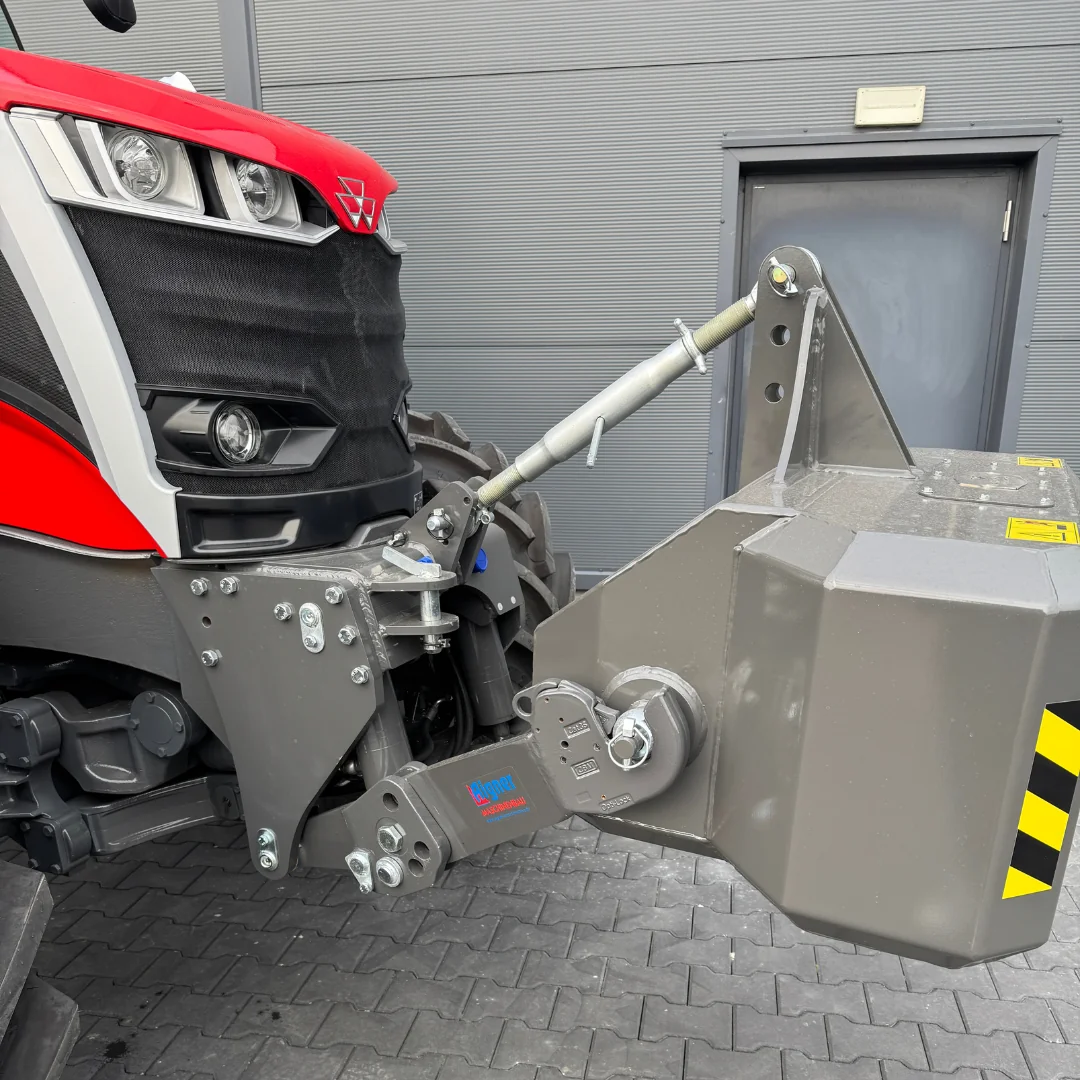 Aigner - 20.327.354101 - Front-Dreipunkt-Kupplung Massey Ferguson Serie 7S/7700S