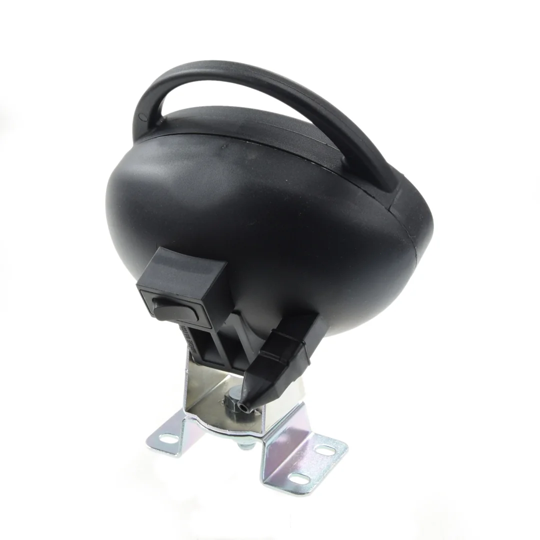 Ajba - LA08001 - Arbeitsscheinwerfer Halogen, Oval, 12v, Transparent, Aufschraubbar, 160x195mm, Ajba