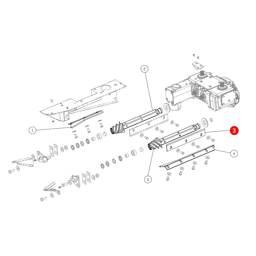 AMA - APL00188 - Capello 450 mm Abstreifmesser für Anbaugeräte
