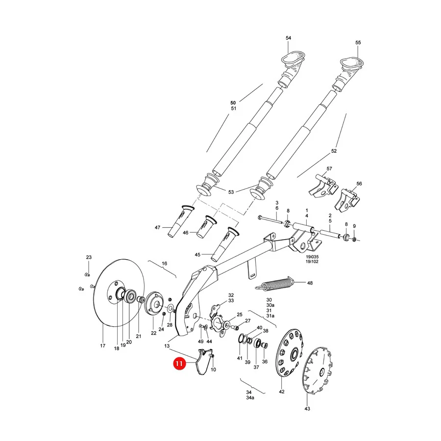 Amazone - 974401 - Spitze der langen Säschartoffel