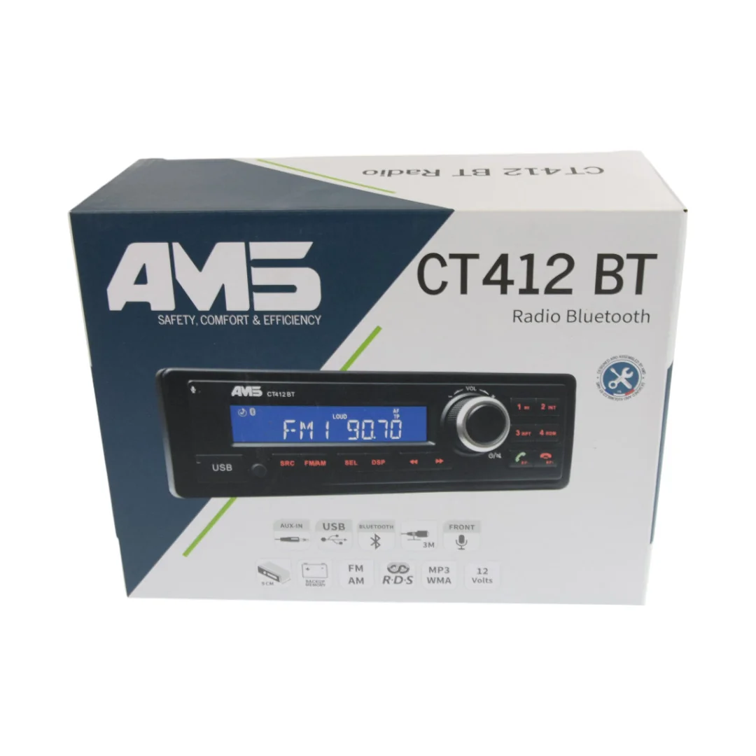 AMS - ARAMSCT412_BT - Radio mit Bluetooth Massey Ferguson FM MP3 USB SD AUX