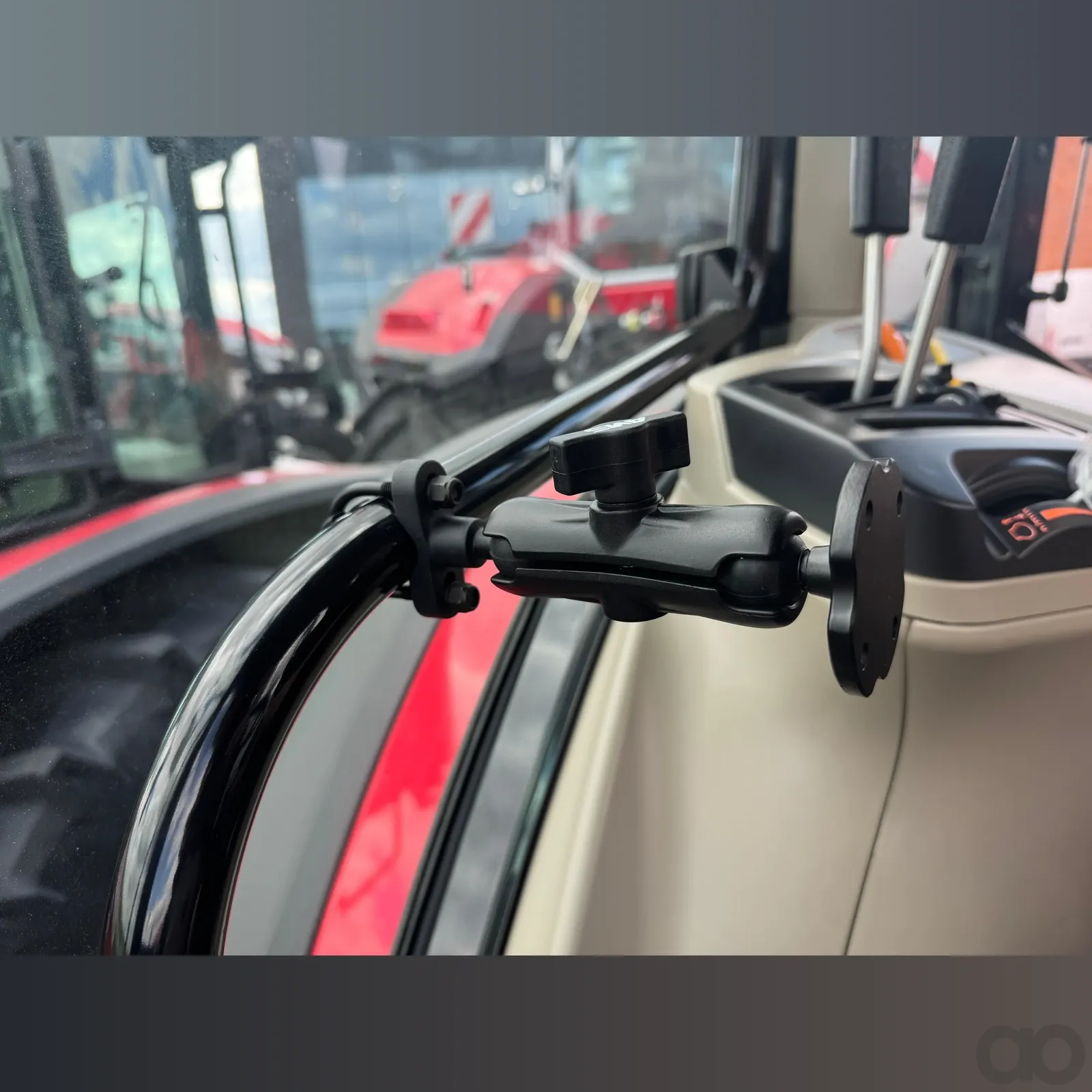 AMS - VICAM-AMS-PM-FIX4 - 1-Zoll-Fuß mit 4 Löchern für Telefon- und Monitorhalter
