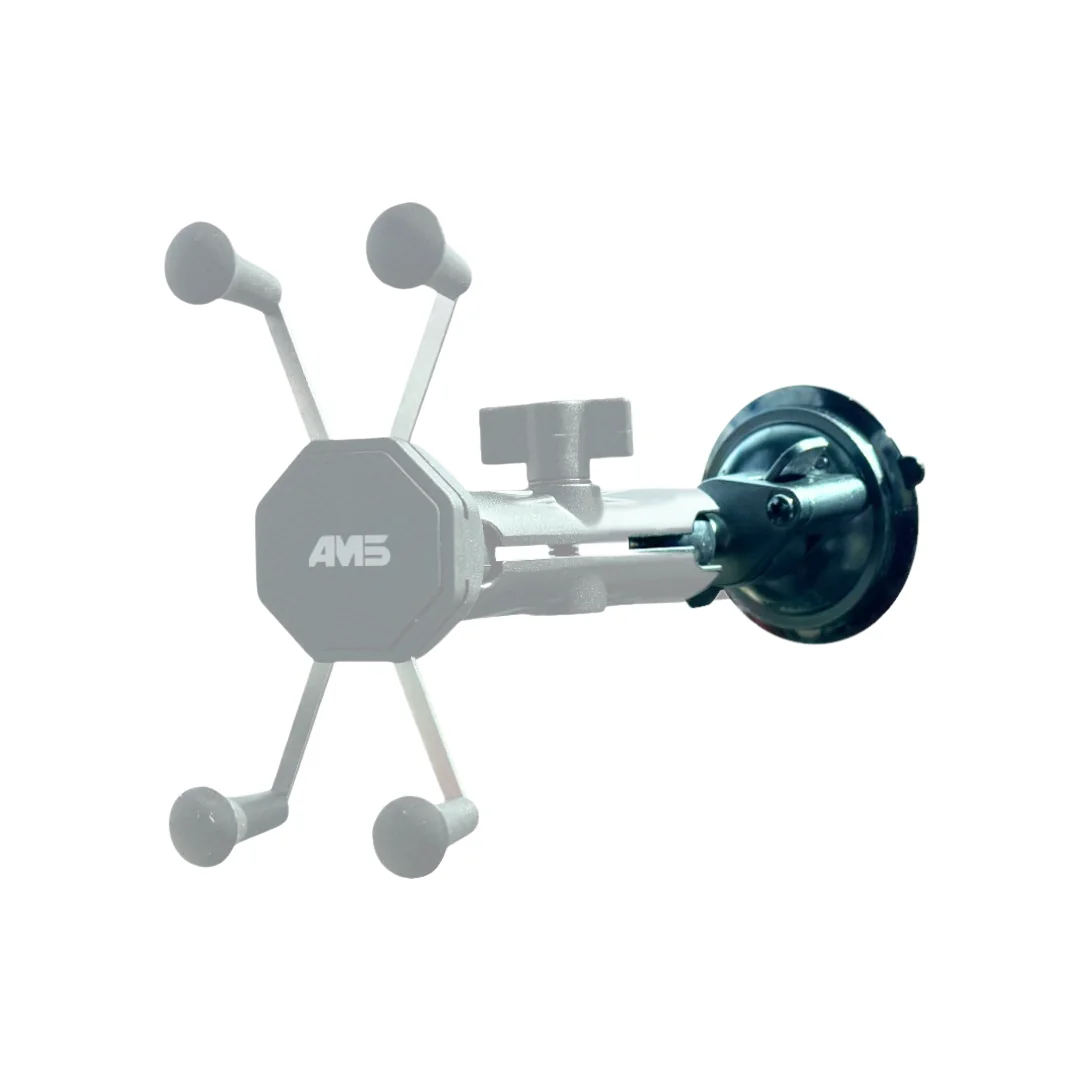 AMS - VICAM-AMS-PM-VENT - 1-Zoll-Saugnapfhalter für Mobiltelefon und Monitor